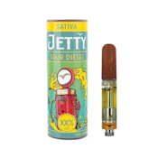 Jetty - 1g High THC Cartridge (Sour Diesel-Sativa)