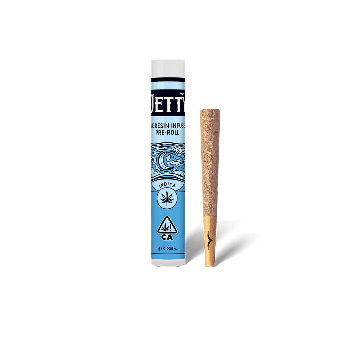 Jetty Extracts - Jetty - 1g Preroll LR (Gurple x Gurple-Indica) Main Image