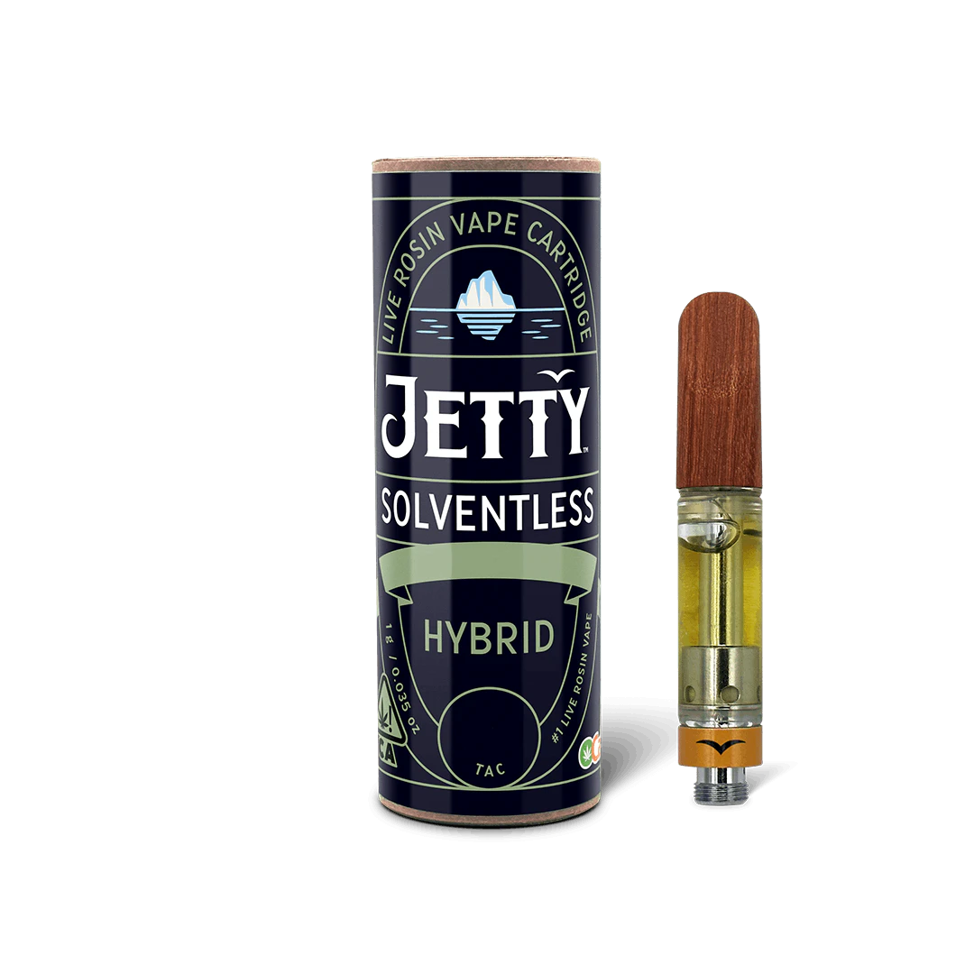 Jetty Extracts - Jetty - 1g Solventless Cartridge (Gas Man-Hybrid) Main Image