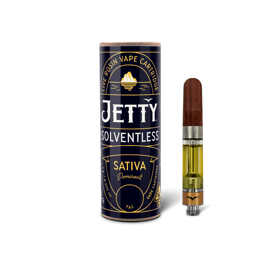 Jetty Extracts - Jetty - 1g Solventless Cartridge (Ruby Drip-Sativa) Main Image