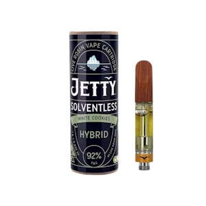 JETTY EXTRACTS - SOLVENTLESS - WHITE COOKIES 1G - JETTY EXTRACTS