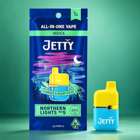 Jetty | Northern Lights No. 5 | 1g All-in-One Indica Vape