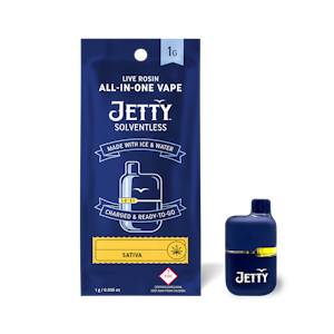 Jetty Extracts - Jetty - 1g Solventless Cartridge (Tangie Cookie Burger-Sativa)