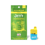 Jetty - 1g High THC Mini Tank AIO Cartridge (Pineapple Express-Hybrid)