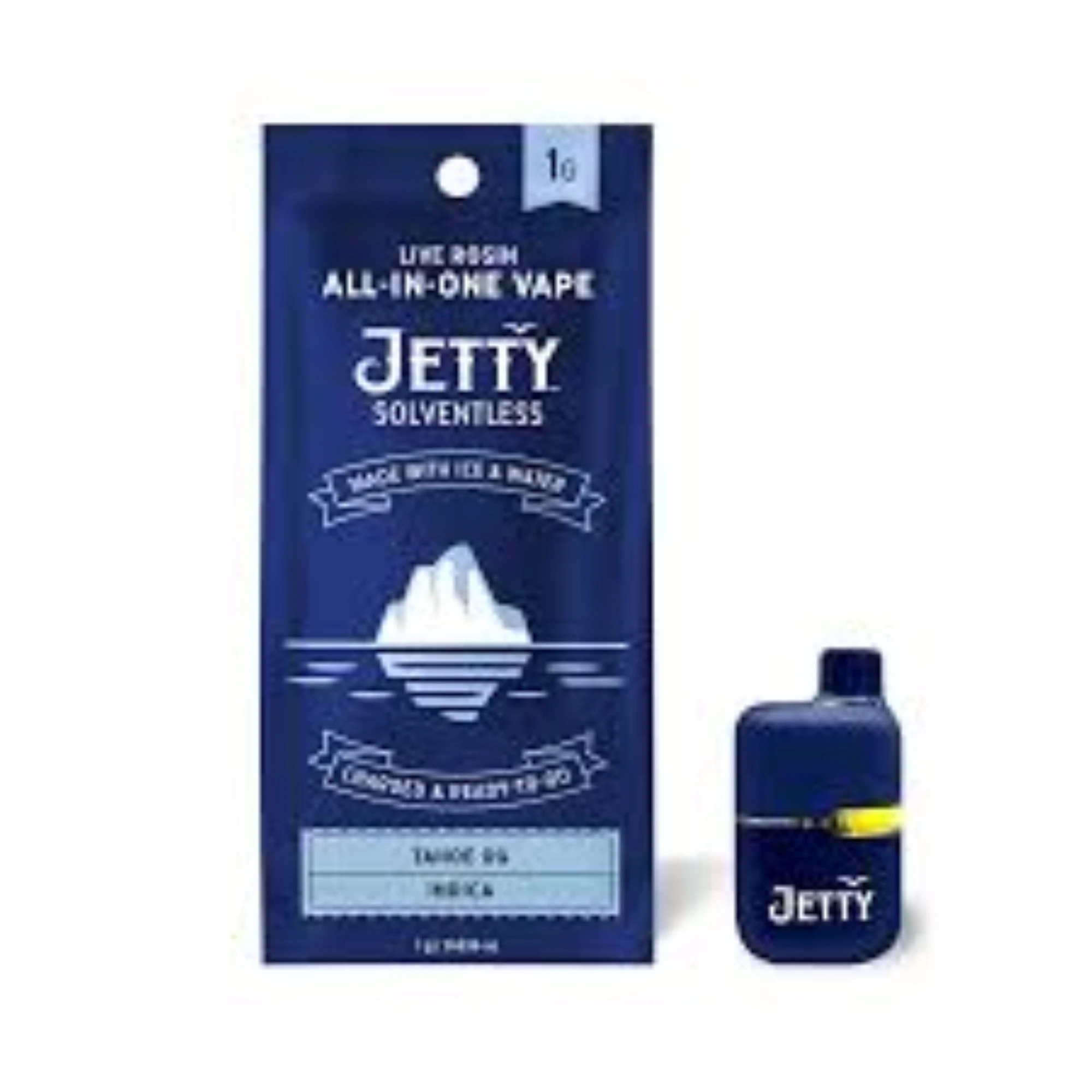 Jetty - Jetty - Tahoe OG - 1g Live Rosin Mini Tank (AIO) Main Image