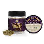 Florist Farms | Flower Jar, 3.5g | Jet Fuel Gelato (hybrid)