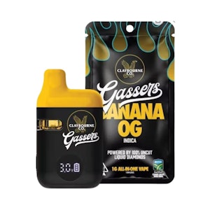 CLAYBOURNE CO. - Claybourne Banana OG (I) Diamonds AIO 1g