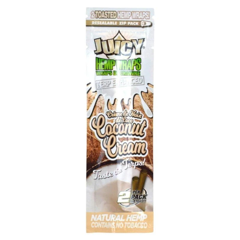 JUICY - Juicy Jay's Hemp Wraps - Coconut Cream Main Image