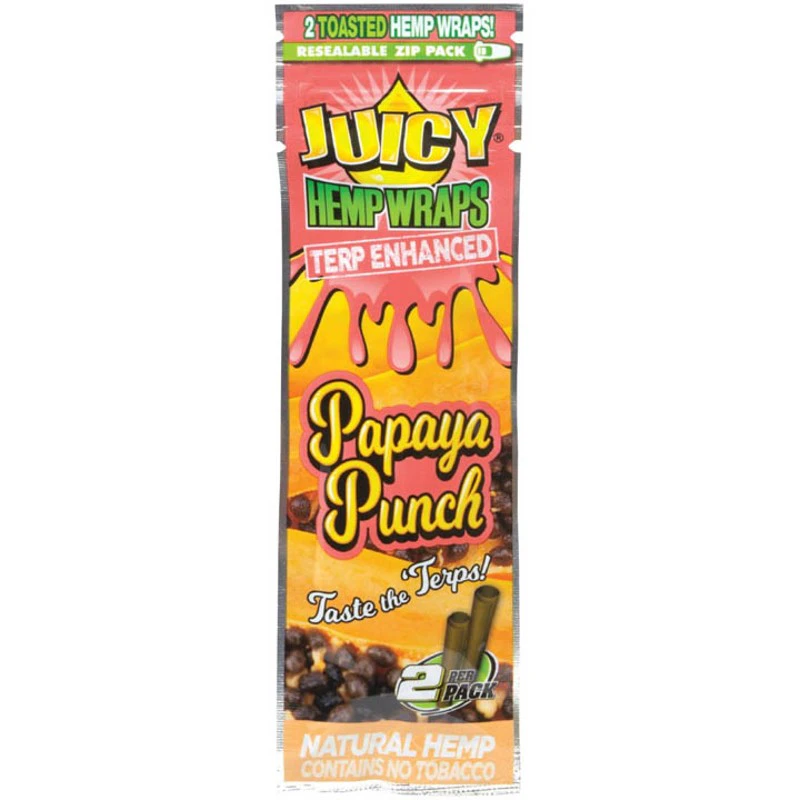 JUICY - Juicy Jay's Hemp Wraps - Papaya Punch Main Image