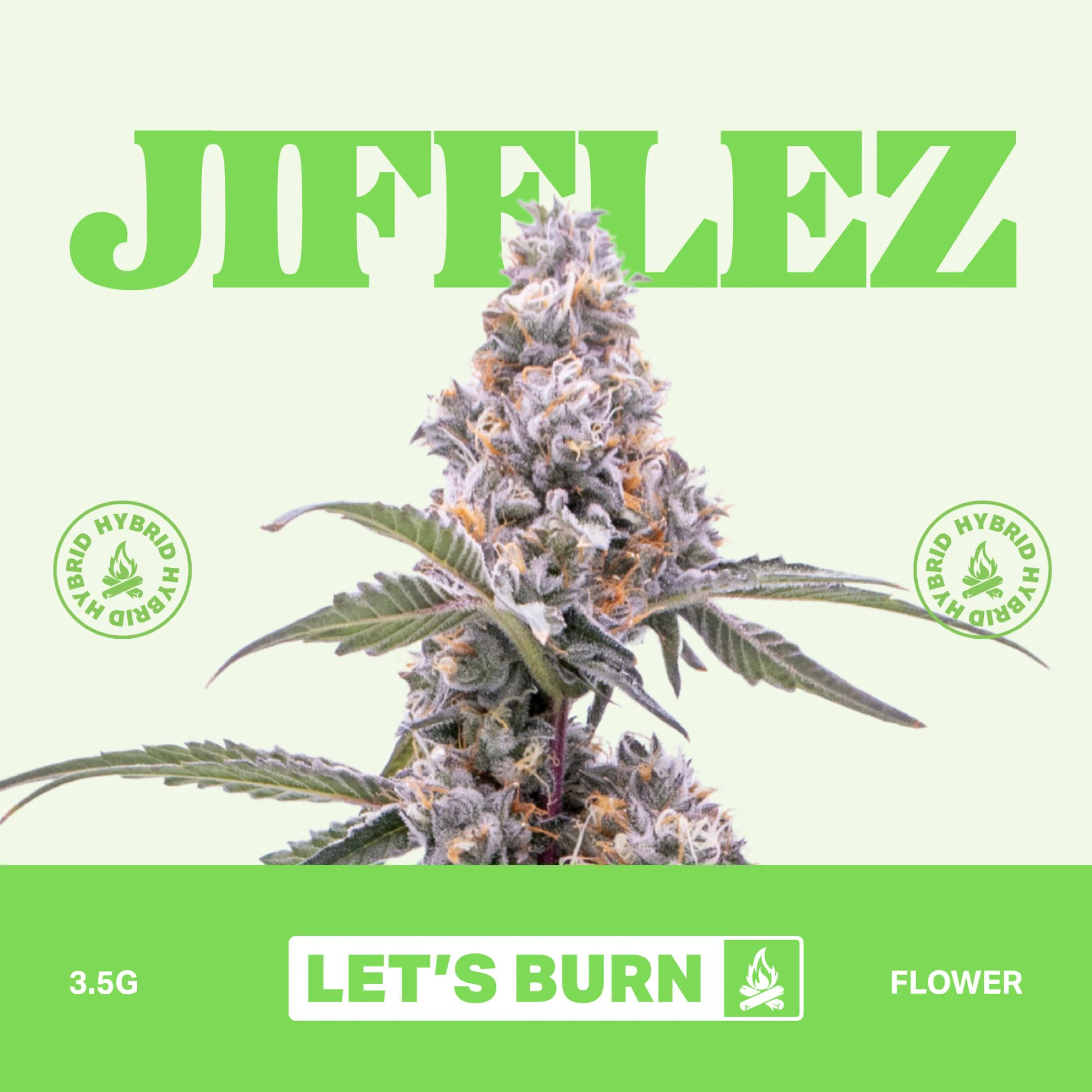 LET'S BURN - Jifflez 3.5g 0092 Main Image