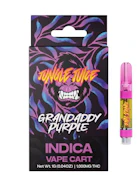 Jungle Juice-Granddaddy Purple-Indica-1G Cart-87.10% THC