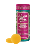 Good Tides Passionfruit THC : CBD : CBN Solventless Hash Gummies 100mg