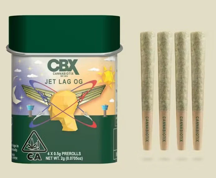 CBX - Jet Lag OG | 0.5g each | 4pk Main Image