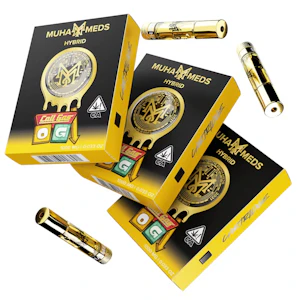 Muha Meds - Cali Gas OG (H) 85.37% THC | Muha Meds | 1g Cart