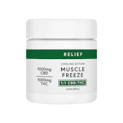Mary's Relief Muscle Freeze 1:1 CBD:THC 2000mg