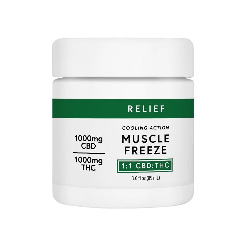 Mary's Medicinals™ - Mary's Relief Muscle Freeze 1:1 CBD:THC 2000mg Main Image