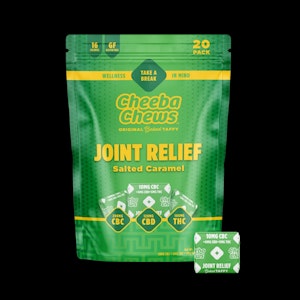 CHEEBA CHEWS - CHEEBA CHEWS | Salted Caramel | Joint Relief | Take a Break | 20Pk 100mg
