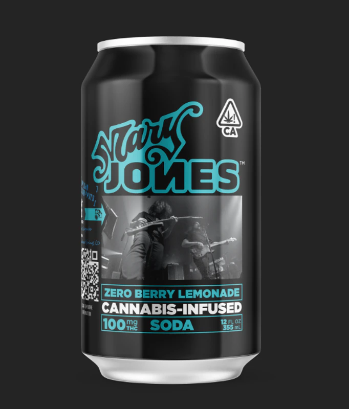 MARY JONES - MARY JONES | ZERO SUGAR BERRY LEMONADE | BEVERAGE | 100MG Main Image