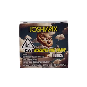 JOSHWAX - BISCUITS AND GRAVY ROSIN 1G - JOSHWAX