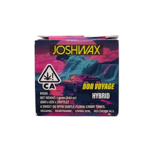 JOSHWAX - BON VOYAGE ROSIN 1G - JOSHWAX