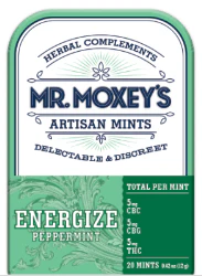 Mr. Moxey's - Mr. Moxey's 1:1:1 Sativa Peppermint Mints 100mg Main Image