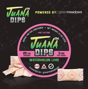 JUANA DIPS - Watermelon Lime Juana Dips - 100mg - GRM