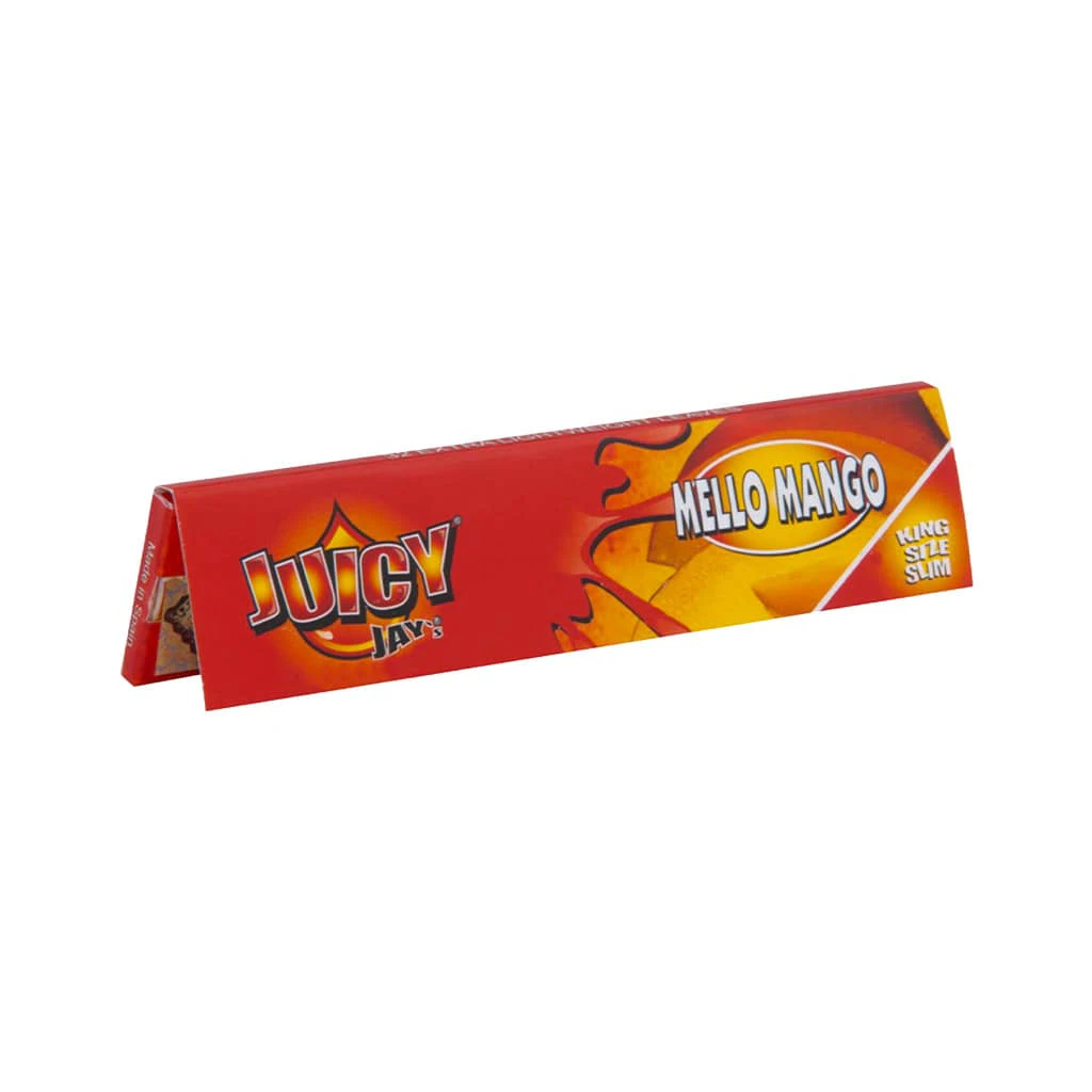 JUICY JAY'S - Juicy Jay's - King Size Slim Mello Mango Flavored Rolling Paper Main Image