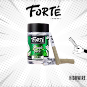 Forte’ Jungle Juice Bubble Hash Preroll (3x.5g)