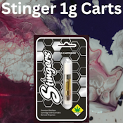 Stingers Sweets | Guava Lava | Liquid Diamonds Cartridge | DOH | 1g