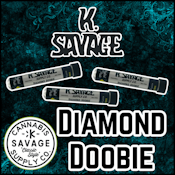 K-Savage | Carbon Fiber | Diamond Doobie | 1g