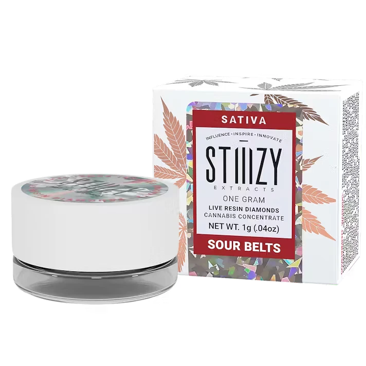 STIIIZY - STIIIZY - Sour Belts Live Resin Diamonds 1g Main Image