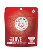 Kanha NANO - 2:1:1 THC:THCv:CBG Gummies - Love Raspberry Rose