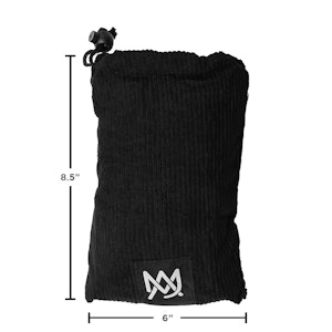 MJ ARSENAL - ONYX BLACK - MEDIUM - PADDED DRAWSTRING POUCH - MJ ARSENAL