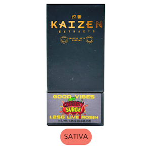 KAIZEN - Kaizen - Rosin - Cherry Surge - Vape Cart - 1.25g