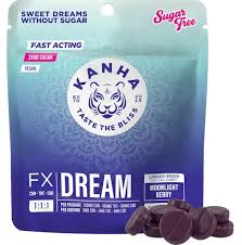 KANHA - Sugar Free- 1:1:1 CBN:CBD:THC (10mg CBN : 10mg CBD : 10mg THC) - Moonlight Berry Dream
