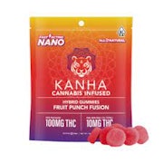 Kanha NANO - 100mg Nano Gummies - Fruit Punch Fusion