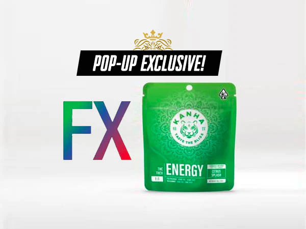 KANHA - Kanha - Energy - Citrus Splash - 100mg FX Gummies - 10pk (Pop-Up Exclusive) Main Image