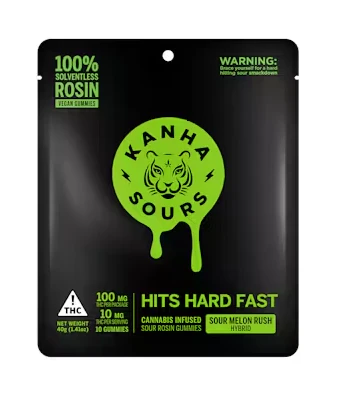 KANHA - KANHA | NANO | Sour Melon Rush | Hybrid | 100mg THC | 10-pack Main Image
