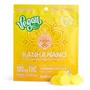 KANHA - Vegan Luscious Lemon Nano Gummies 100mg