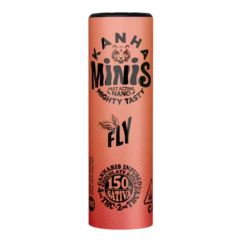 KANHA - Kanha | Nano Fly 4:2 | Minis | THC:THCV | Chocolate Bites | 25pcs | 100mg Main Image