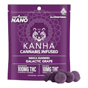 Kanha | Nano Galactic Grape | Gummies | 100mg