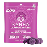 Kanha | Nano Passionfruit Paradise | Gummies | 100mg