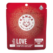 Kanha | Nano Raspberry Rose 2:1:1 | THCV + CBG Love Gummies | 100mg