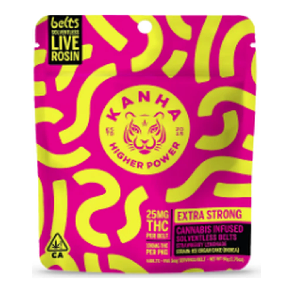 KANHA - Kanha | Nano Strawberry Lemonade | Solventless Live Rosin Belts | 4pk | 100mg Main Image