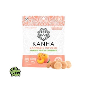 KANHA - KANHA - Peach 4:1 CBD:THC - 10Pk - 100MG