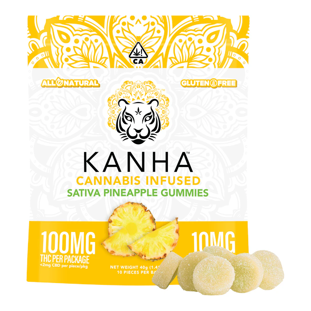 KANHA - Kanha | Pineapple | Gummies | 100mg Main Image