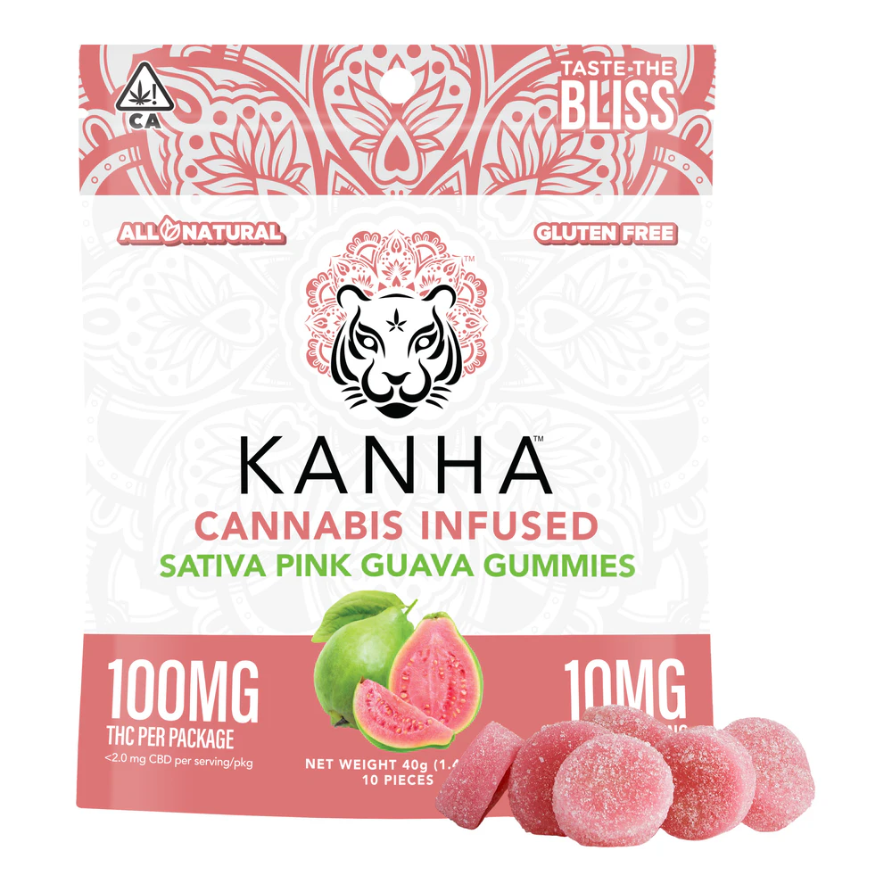 KANHA - Kanha | Pink Guava | Gummies | 100mg Main Image