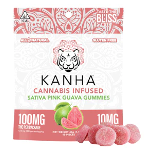 Kanha | Pink Guava | Gummies | 100mg