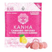 Kanha | Pink Lemonade 1:1 | CBD Gummies | 100mg 