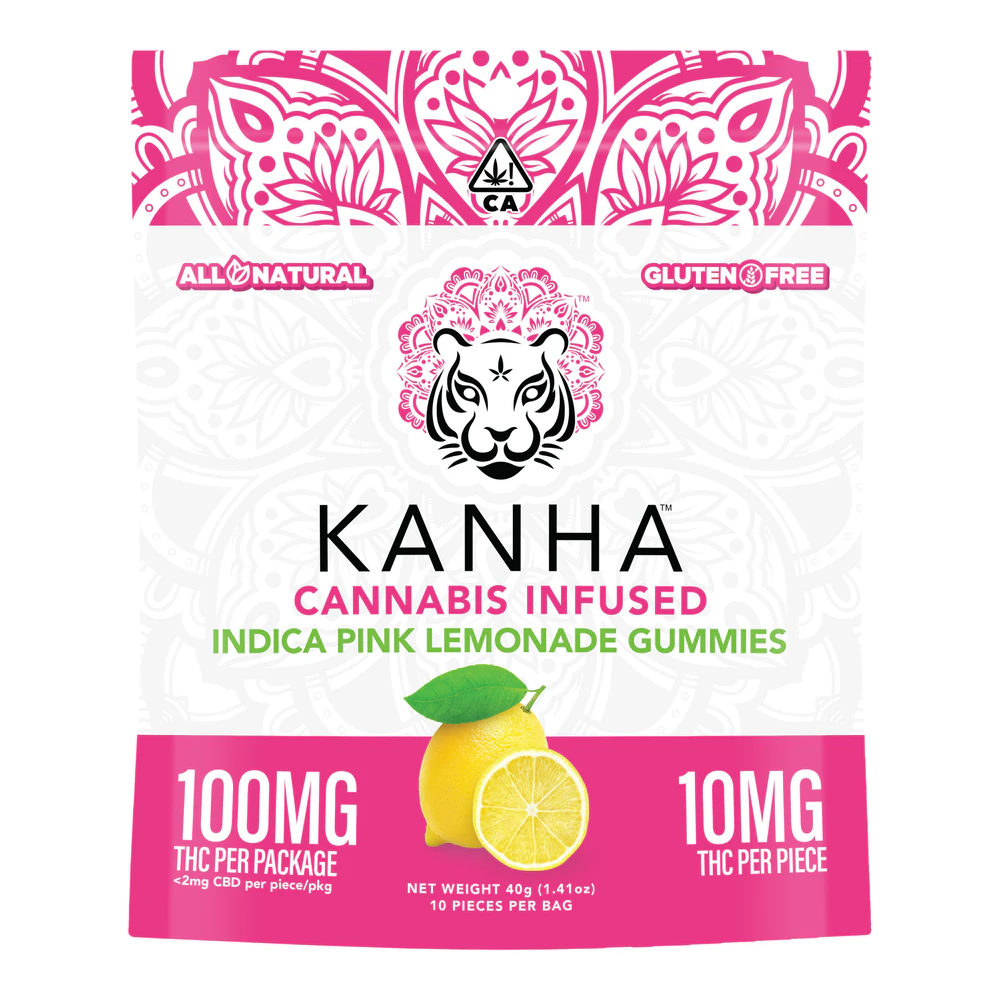 KANHA - Kanha | Pink Lemonade | Gummies | 100mg  Main Image